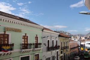 Arrival in Quito