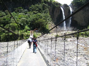 Nearby nature around Baños