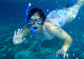 Snorkeling in Isabela