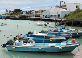 Boat to Isabela Island