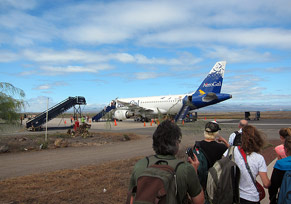 Departure day – Baltra Airport